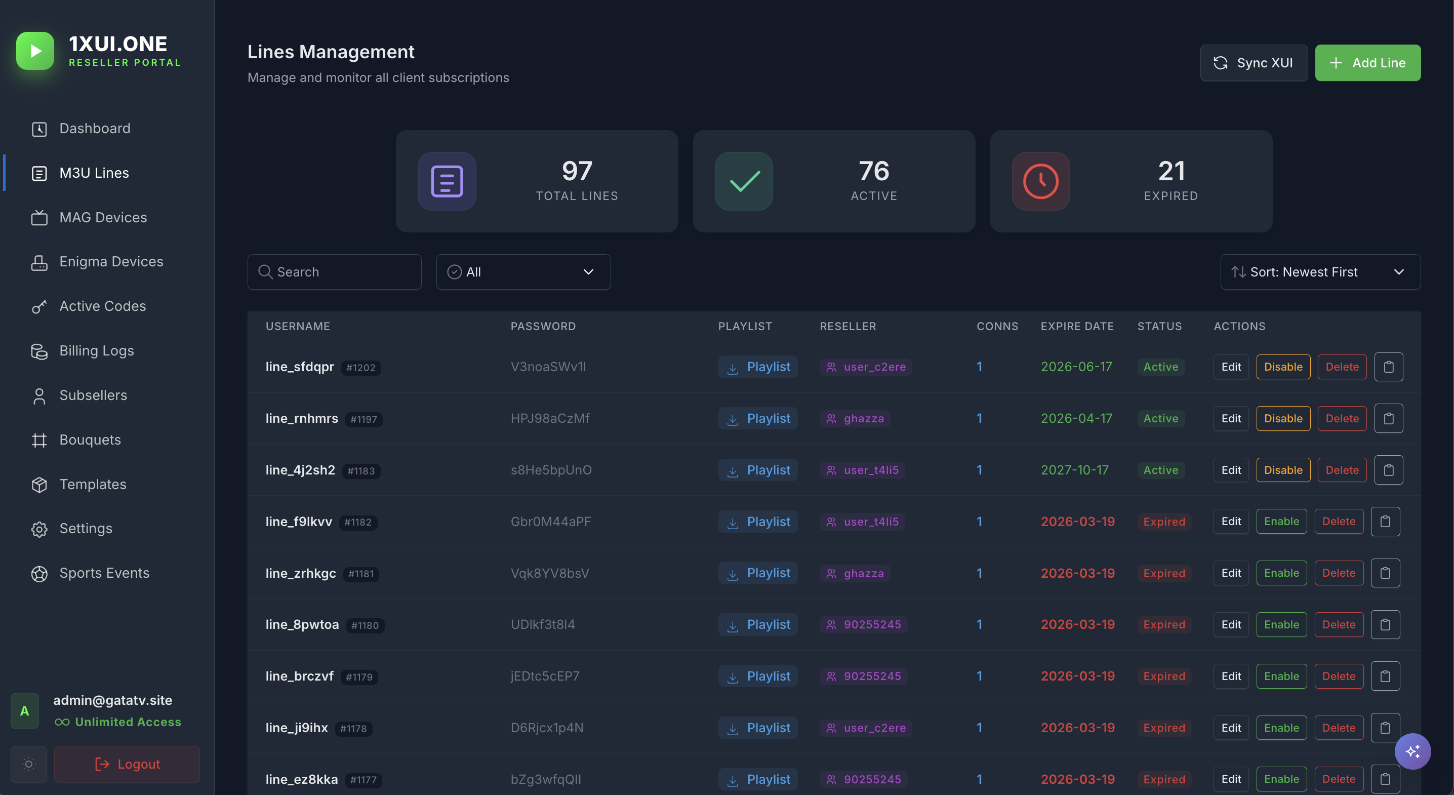 Line Management